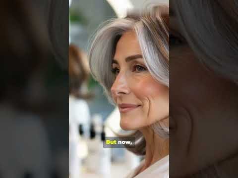 Goodbye hair dyes: the new trend that covers grey hair and helps you look younger