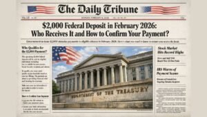 $2,000 Federal Deposit in February 2026: Who Receives It and How to Confirm Your Payment?