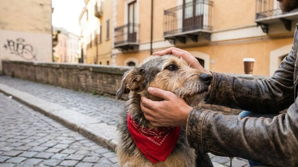 Avvertimento per gli amanti dei cani chi si ferma per strada per accarezzare gli animali rischia di trascurare il loro tempo e la loro sicurezza, dicono gli specialisti (1)