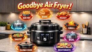 Goodbye air fryer: new kitchen gadget goes beyond frying with 9 different cooking methods