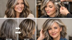 Goodbye hair dyes: the new trend that covers grey hair and helps you look younger