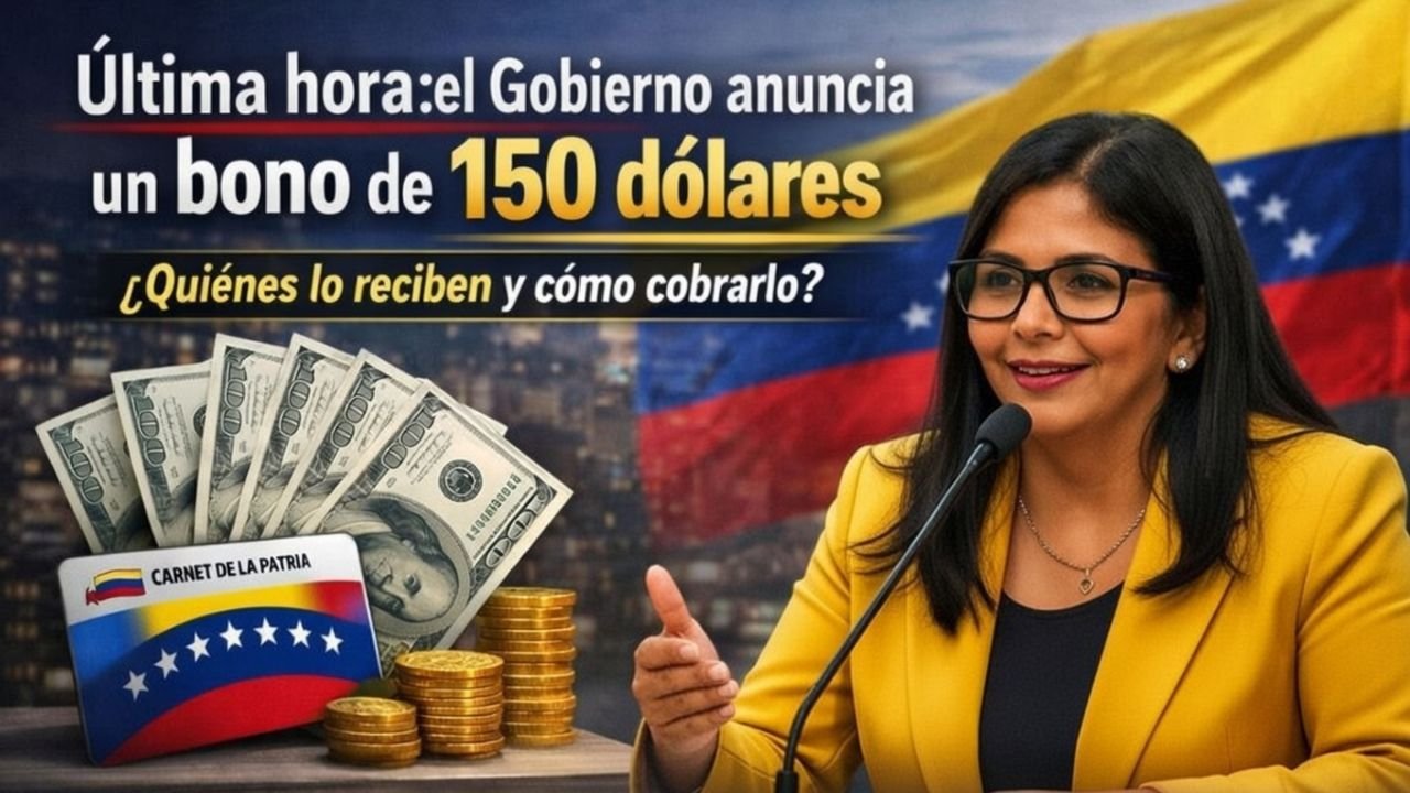 Última hora: el Gobierno anuncia un bono de 150 dólares, quiénes lo reciben y cómo cobrarlo