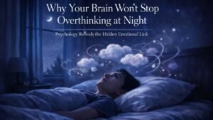 Why Your Brain Won’t Stop Overthinking at Night: Psychology Reveals the Hidden Emotional Link