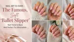 Nail Art Is Over – The Famous, Soft ‘Ballet Slipper’ Nail Trend Is Back And Perfect For Minimalists